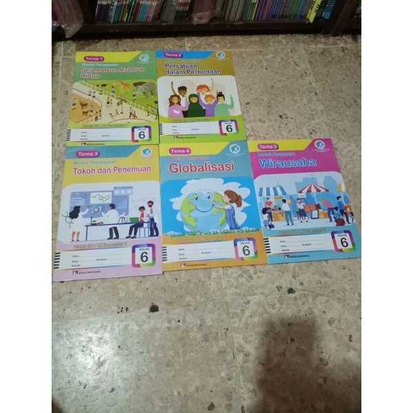 Lks media presindo kelas 6 Tema 1-5
