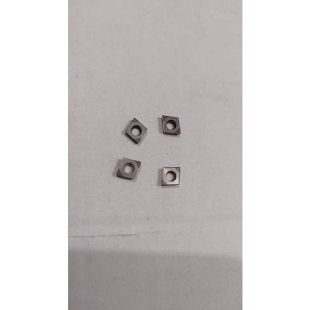 INSERT BUBUT MATA BUBUT PAHAT BUBUT CCMT06 CBN COCOK BUAT PENGERJAAN BAHAN BAJA KERAS bukan CCMT09 T