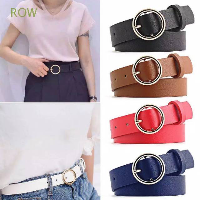 SOLOGROSIR(COD)TERMURAH BIG BELT ring belt besi / gesper / sabuk Ikat Pinggang GAMIS WANITA