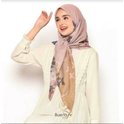Buena Fe Hijab Voal Ultrafine Tryspan - Preciosa Series  - SIze 120x120