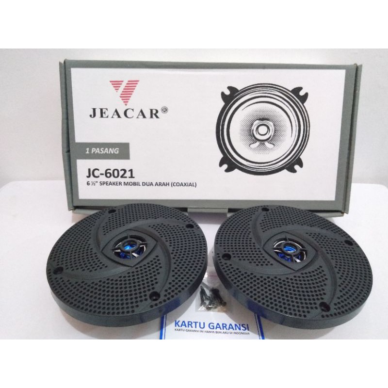 Car Audio Mobil Speaker 6 inch 6&quot; Coaxial Jeacar JC-6021 Speaker Pintu Berualitas Harga Termurah