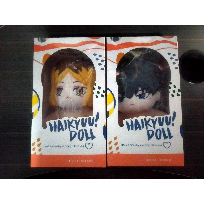 [READY INA] Haikyuu Doll 20 cm Kenma & Kageyama by @kkboke
