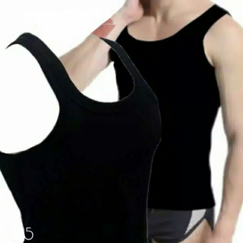 Singlet Pria Kaos Dalam Pria Warna Polos