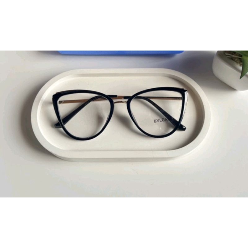 kacamata minus wanita cat Eye frame 3002