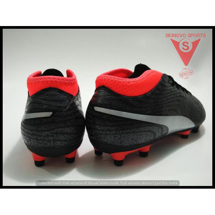 SEPATU BOLA - PUMA ONE 18.4 FG ORIGINAL #10455601 BLACK NEW 2018 GROSIR