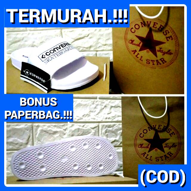 SANDAL CONVERSE PRIA/SANDAL SLIDE/SANDAL MAXSLIDE/SANDAL SLOP PRIA/ SANDAL SLIDE