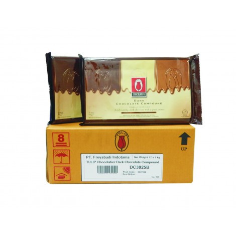 

Coklat Tulip Dark Chocolate Compound 1 Kg