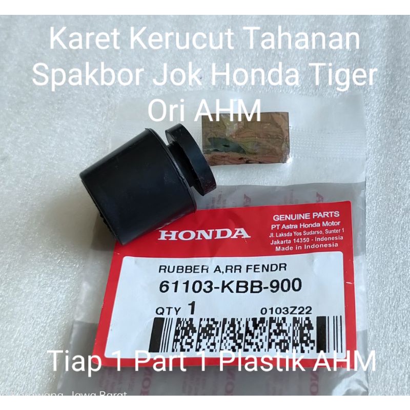 Karet Kerucut Tahanan Spakbor Jok Honda Tiger Ori AHM 61103KBB900