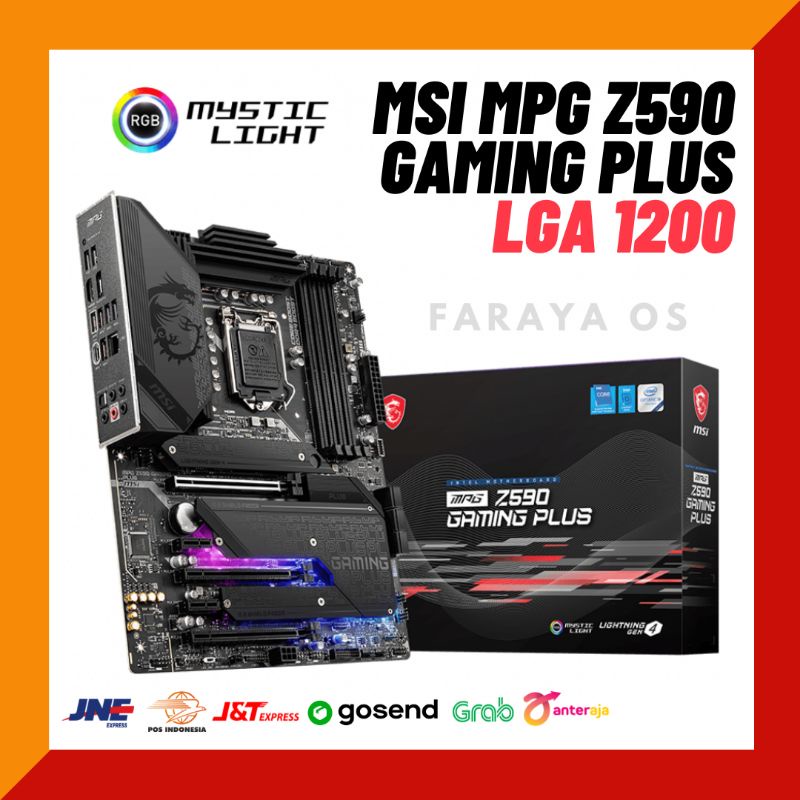 MSI MPG Z590 Gaming Plus LGA 1200 Motherboard