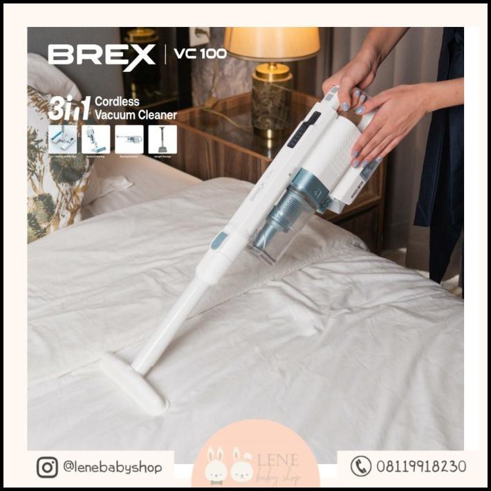 Jual Brex Vc100 Cordless Vacuum Cleaner Shopee Indonesia