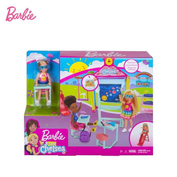 Dijual Barbie Club Chelsea School Playset - Mainan Aksesoris Boneka Anak Terlaris