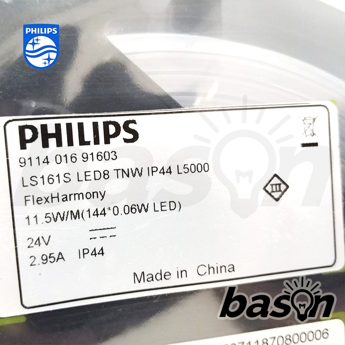 PHILIPS LS161S TNW IP44 800lm/m 5Meter 24Volt - LED Strip Dimmable FlexCove G3