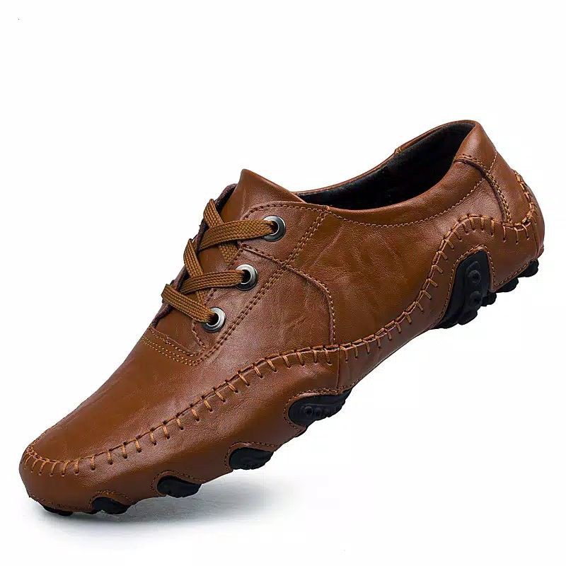 Sepatu Import Pria Sepatu Loafers Pakai Tali Terlaris