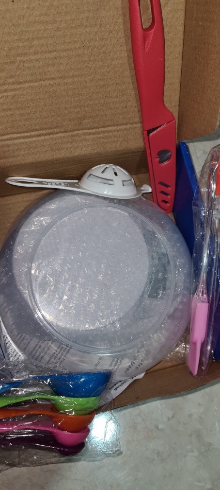 Timbangan Mangkok Super Promo (timbangan + Sendok Takar + Kuas + Pemisah Kuning Telur + Spatula)