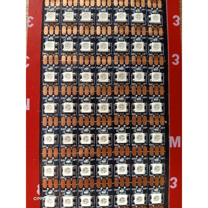 LED STROBO KACA MODEL TERBARU ANIMASI 2021 120CM-140CM 12-24V