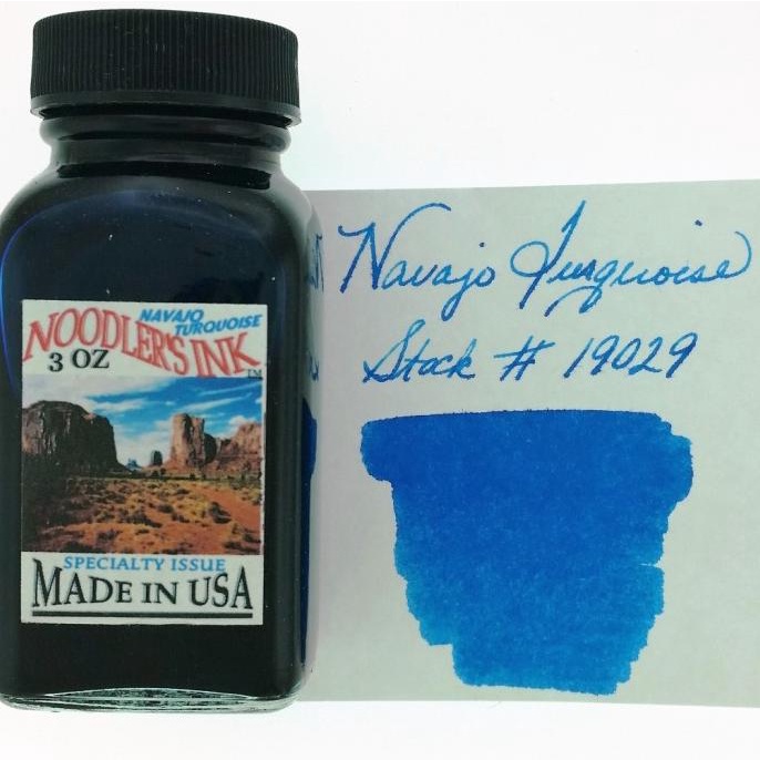 

NOODLERS Fountain Pen Ink 3oz Standard (1) - NavajoTurqoise