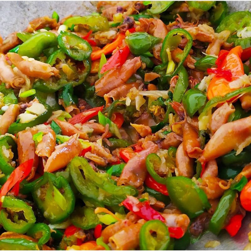 

Cumi Asin Oseng Pedas 200gram