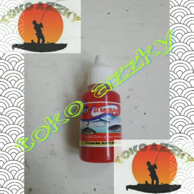 Campuran umpan pancing essen simerah irex s merah