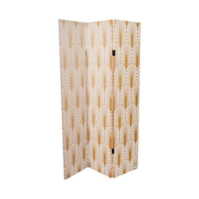 

Pembatas Ruangan - Divider Hexagonal Yellow Creme 180X120Cm