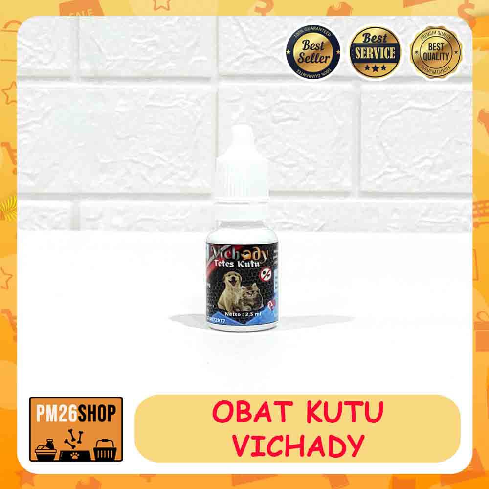 Obat Kutu Tetes Anjing Vichady Obat Kutu Tetes Kucing Vichady