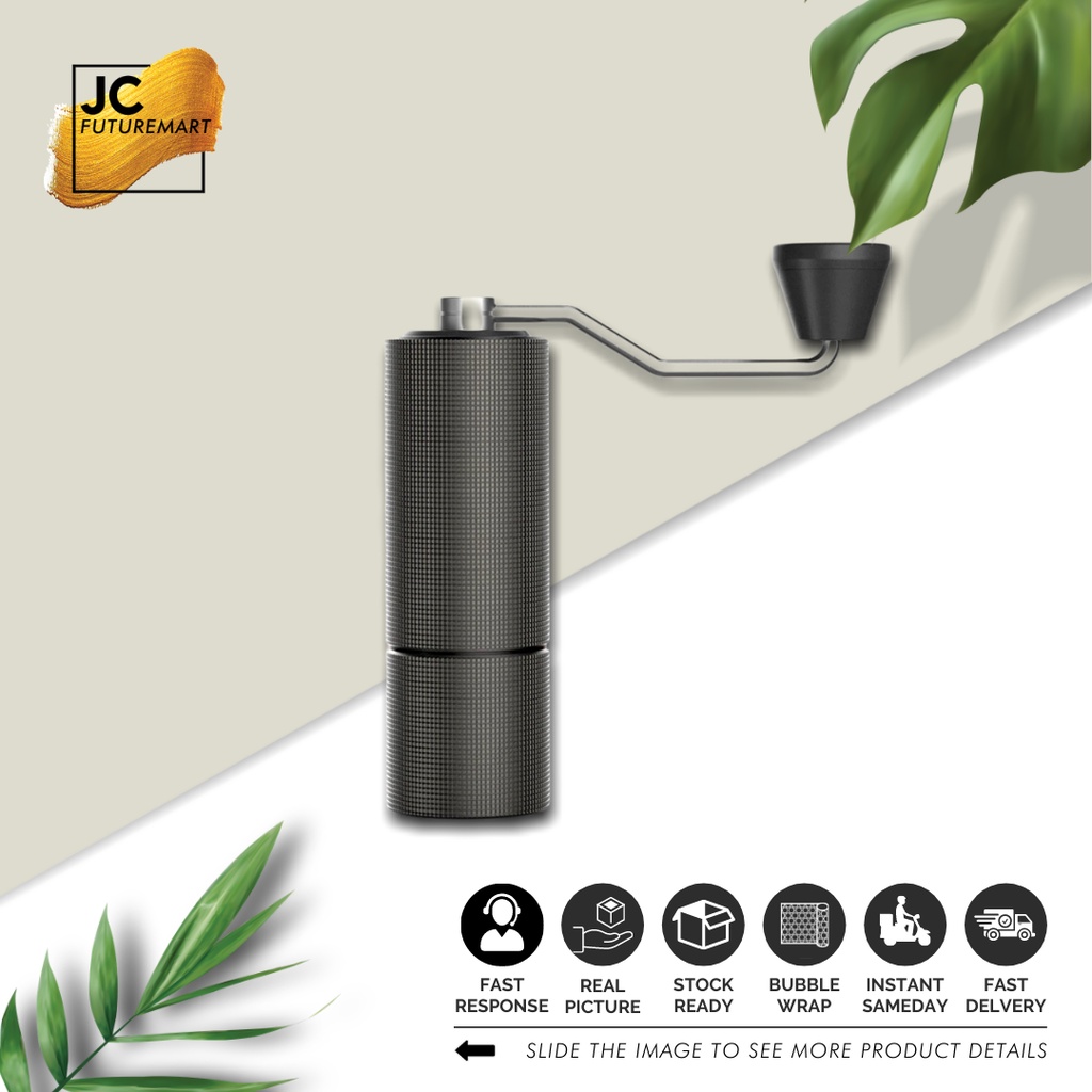 TIMEMORE CHESNUT SLIM C2 COFFEE GRINDER BLACK - PENGGILNG BIJI KOPI