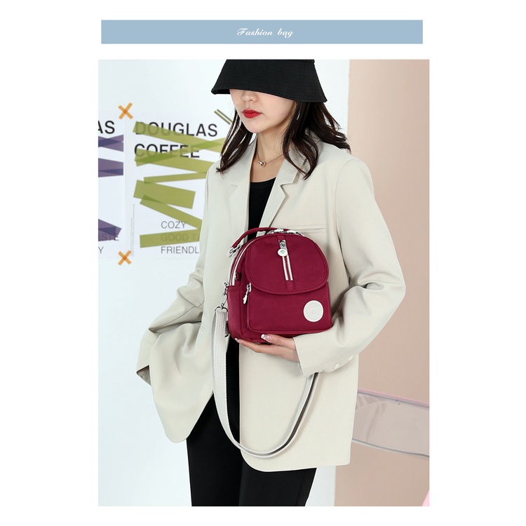 COLORFUL FOX 6255 Tas Selempang Wanita Tas Ransel Wanita Sling Bag Wanita Tas Anti Air WATCHKITE BAEOS