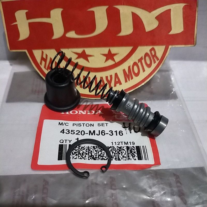 SEAL SIL MASTER REM BELAKANG SONIC CBR 150R CB 150R MEGA PRO NEW SUPRA X 125 43520 MJ6 316 ASLI ORIG