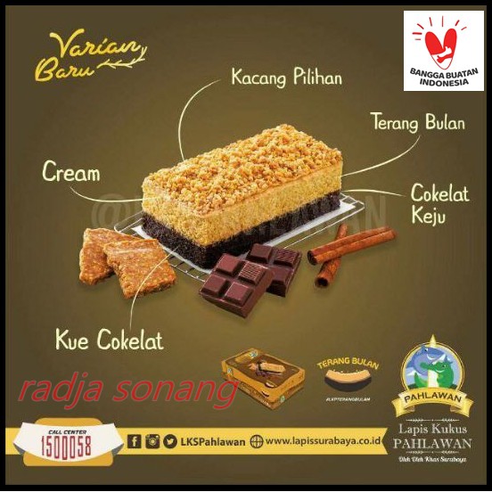 

Lapis Kukus Pahlawan Surabaya - Terang bulan varian baru