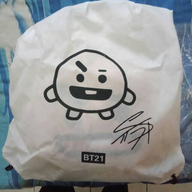 Official Face Cushion Shooky BT21 (30cm)