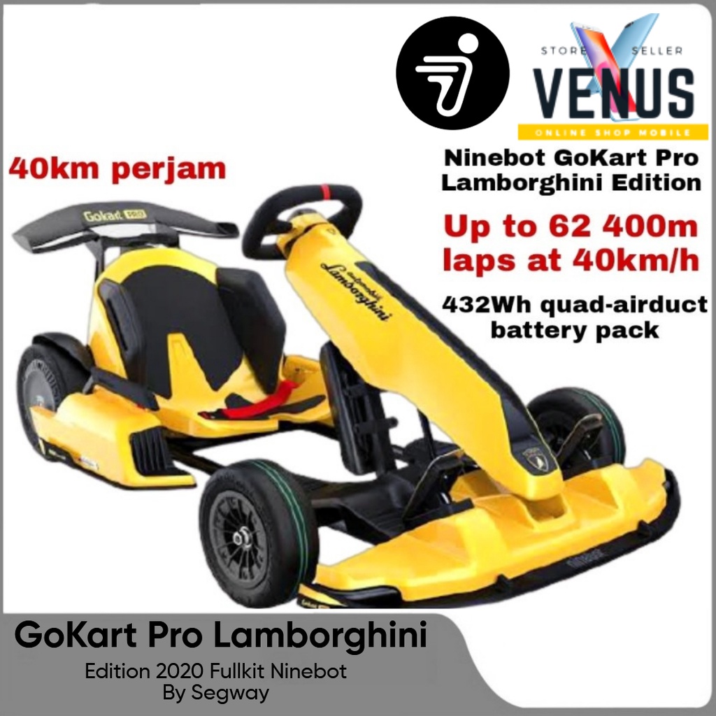 Ninebot GoKart Pro Lamborghini Edition 2020 Fullkit By Segway