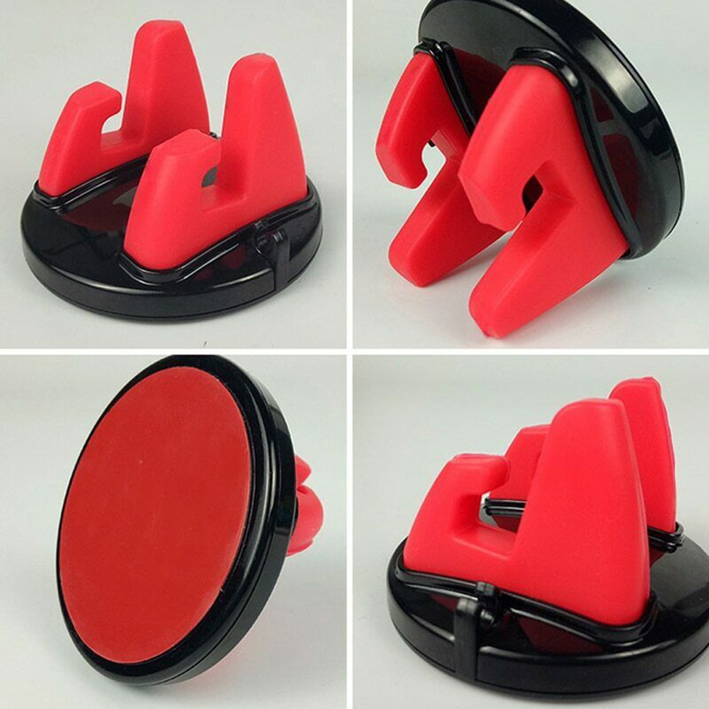 Non Slip Phone Holder Silicone Pad Rack Dudukan Dashboard Mobil Holder Cradle Untuk Ponsel Universal Rak Oragnizer