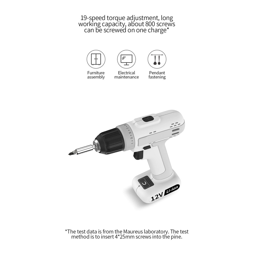 AKN88 - MASI CRAFTSMAN - Bor Elektrik 12V Non-Impact Type