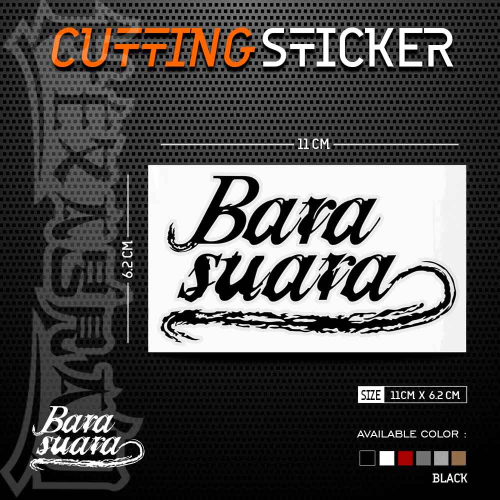 Cutting Sticker Barasuara Band | Stiker Cutting Band Barasuara