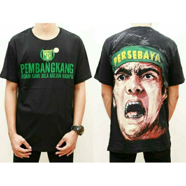 KAOS TSHIRT PERSEBAYA GREEN FORCE FOOTBALL 1927