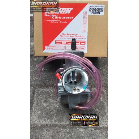 Karbu PWK 33 Karburator Keihin Sudco PWK 33 Grade A Tutup Bulat 2 Tak 4Tak bisa Universal