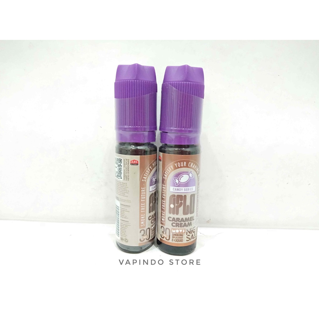 NIC 30MG NICSAL99+ AFLO CARAMEL CREAM 15ML SALTNIC BY MOVI