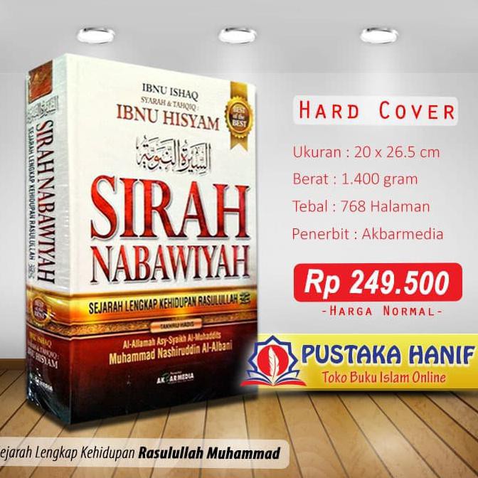 Jual Buku Sirah Nabawiyah Ibnu Hisyam Kisah Lengkap Hidup Rasulullah