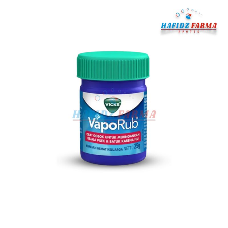Vicks Vaporub 25g / Balsem hangat / Balsem anak / Balsem hidung mampet