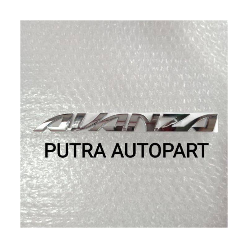 Logo Emblem Tulisan Avanza Original