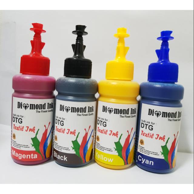 Paket Tinta DTG Diamond Ink Best Quality Ink