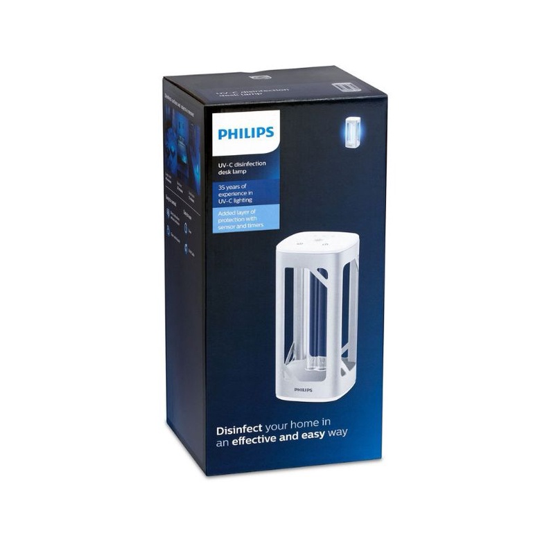 Philips UV Desinfection Lamp / Philips Sinar UV Desinfektan Lampu Silver