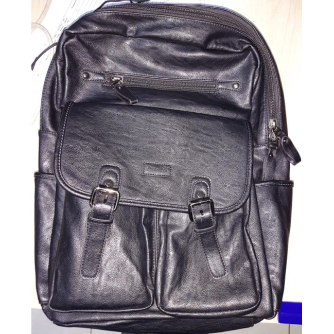 TAS RANSEL BACKPACK PRIA MACMILLAN ORI KULIT KEREN
