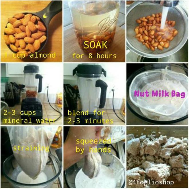 

Nut Milk Bag Foodgrade Material (Unbleached)