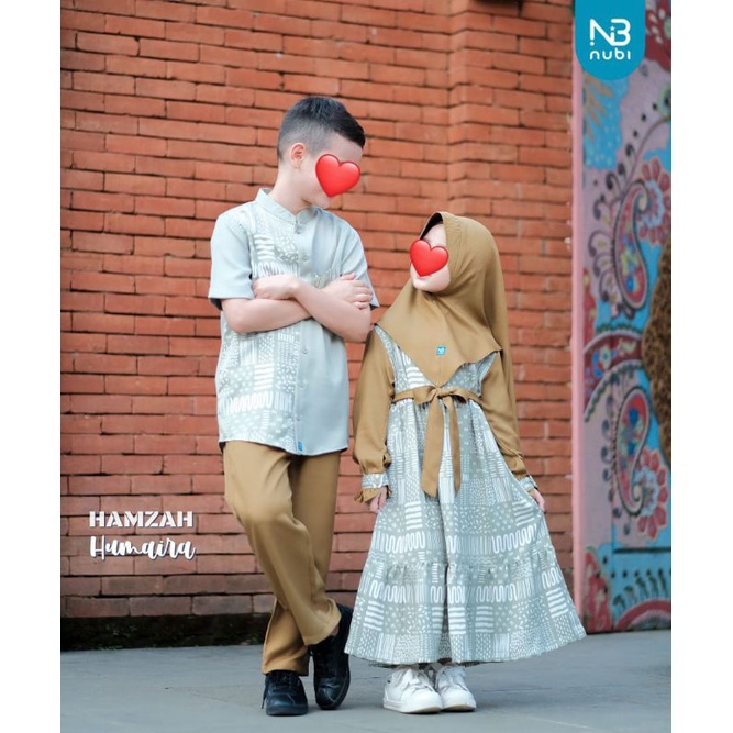 Gamis dan Koko Nubi Hamzah Humaira series