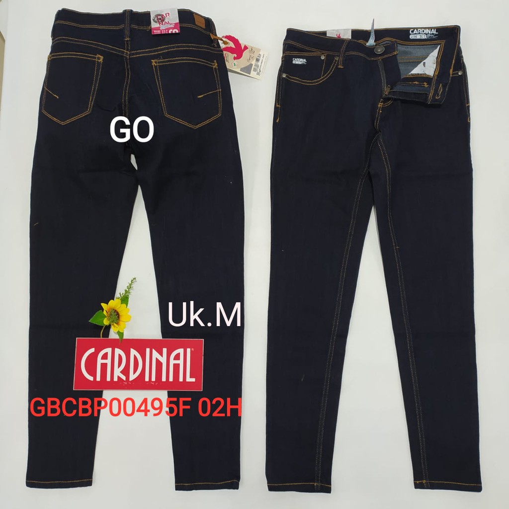 gof M CELANA JEANS CARDINAL Pensil Casual Stretch Skinny Slimfit Super Skinny Celana Panjang Ladys