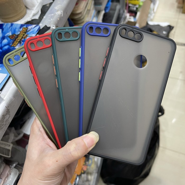 REDMI 5X MI A1 PREMIUM BUMPER HYBRID DOVE CASE BAHAN ANTI PECAH