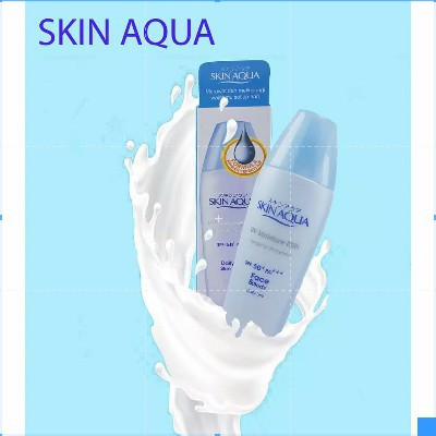 Skin Aqua UV Moisture Milk SPF 50 40 ml / Sunscreen Pelembab Wajah Spf 50/ Pelindung kulit/Sunblock