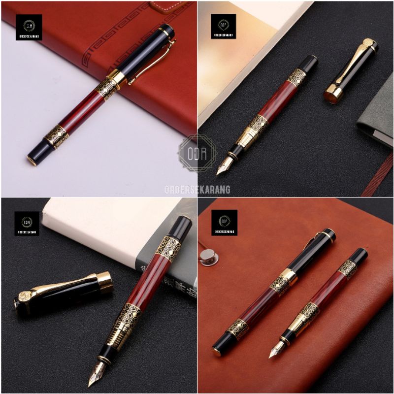 BALLPOINT PULPEN PENA KALIGRAFI TINTA JARVIS CUSTOM GRAFIR LASER LOGO NAMA PREMIUM SOUVENIR KADO