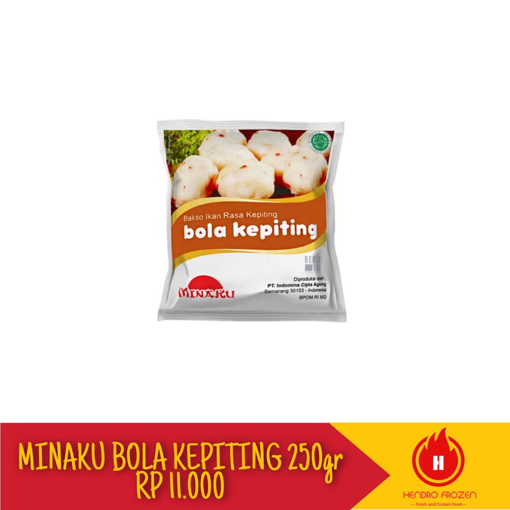 

BOLA KEPITING MINAKU 250gr