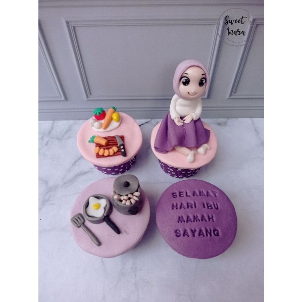 

Cupcake Tema Hari Ibu/ Cupcake Mothers Day